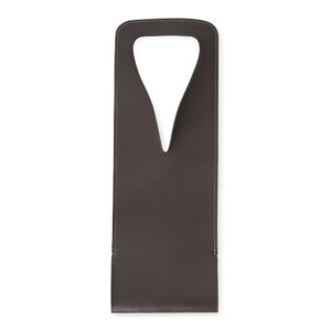 Porta-Vinho Bidim Couro Sintético 44x16cm Personalizado Marrom | Personalizado com Logo | Personizi