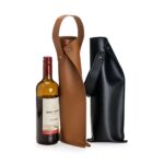 Porta-Vinho PU 38x15cm Personalizado | Personalizado com Logo | Personizi