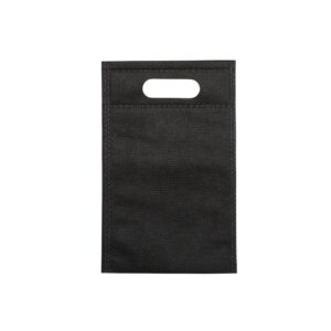 Sacola TNT PEQUENA sem Alça Personalizada 14x22cm Preto | Personalizado com Logo | Personizi