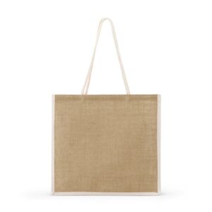 Sacola de Juta 35x36cm Personalizada Bege | Personalizado com Logo | Personizi