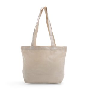 Sacola de Lona 24x35cm Personalizada Bege | Personalizado com Logo | Personizi