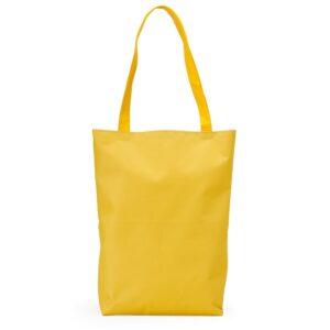Sacola de Nylon 32x34cm Personalizada Amarelo | Personalizado com Logo | Personizi