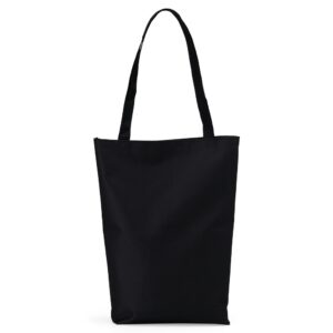 Sacola de Nylon 32x34cm Personalizada Preto | Personalizado com Logo | Personizi