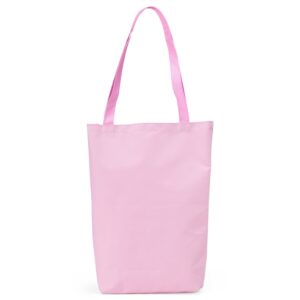 Sacola de Nylon 32x34cm Personalizada Rosa | Personalizado com Logo | Personizi