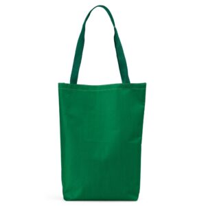 Sacola de Nylon 32x34cm Personalizada Verde | Personalizado com Logo | Personizi
