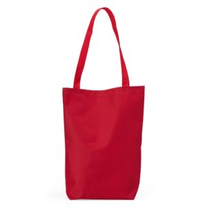 Sacola de Nylon 32x34cm Personalizada Vermelho | Personalizado com Logo | Personizi