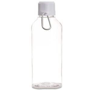 Garrafa Plástica 730ml Personalizada Branco | Personalizado com Logo | Personizi