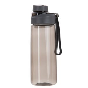 Squeeze Plástico 700ml Personalizada Cinza | Personalizado com Logo | Personizi