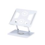 Suporte Articulado Giratório de Metal para Notebooks 25x22cm Personalizado | Personalizado com Logo | Personizi