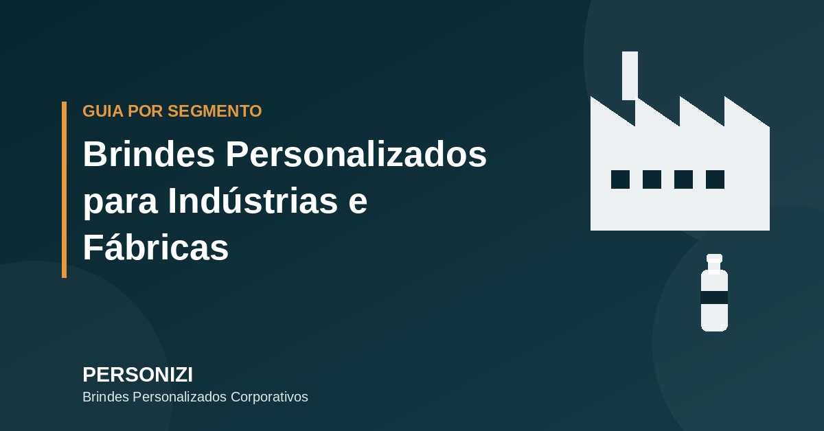 Brindes personalizados para indústrias e fábricas - garrafa térmica e ícone de fábrica