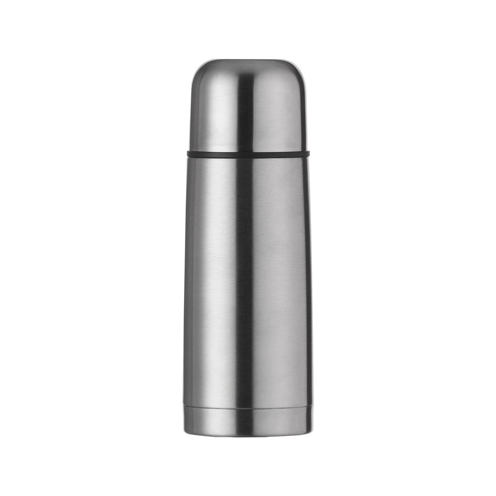Garrafa Térmica Inox 350ml c/ Capa Personalizada Mod.2 Inox | Personalizado com Logo | Personizi