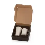 Kit com Copo e Caneca em Fibra de Bambu Personalizada | Personalizado com Logo | Personizi