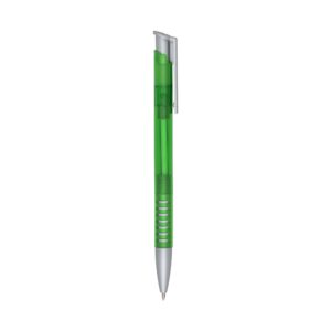 Caneta Plástica 14x14cm Personalizada Mod.2 Verde | Personalizado com Logo | Personizi