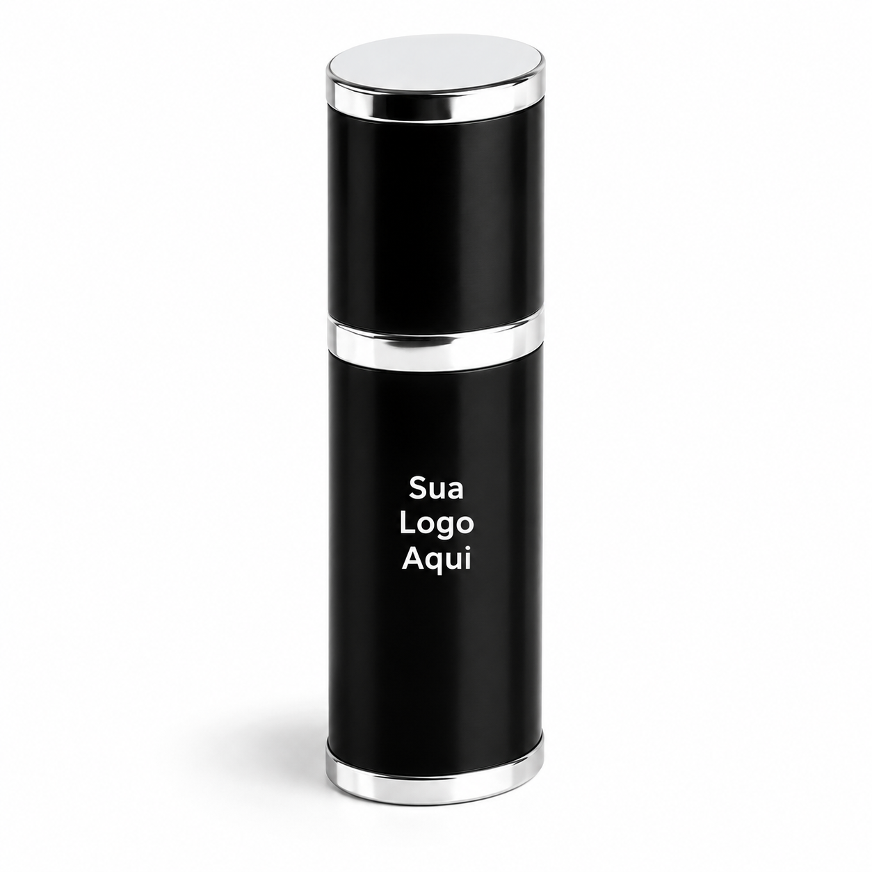 Estojo para Caneta em Alumínio 15x5cm Personalizada Preto | Personalizado com Logo | Personizi