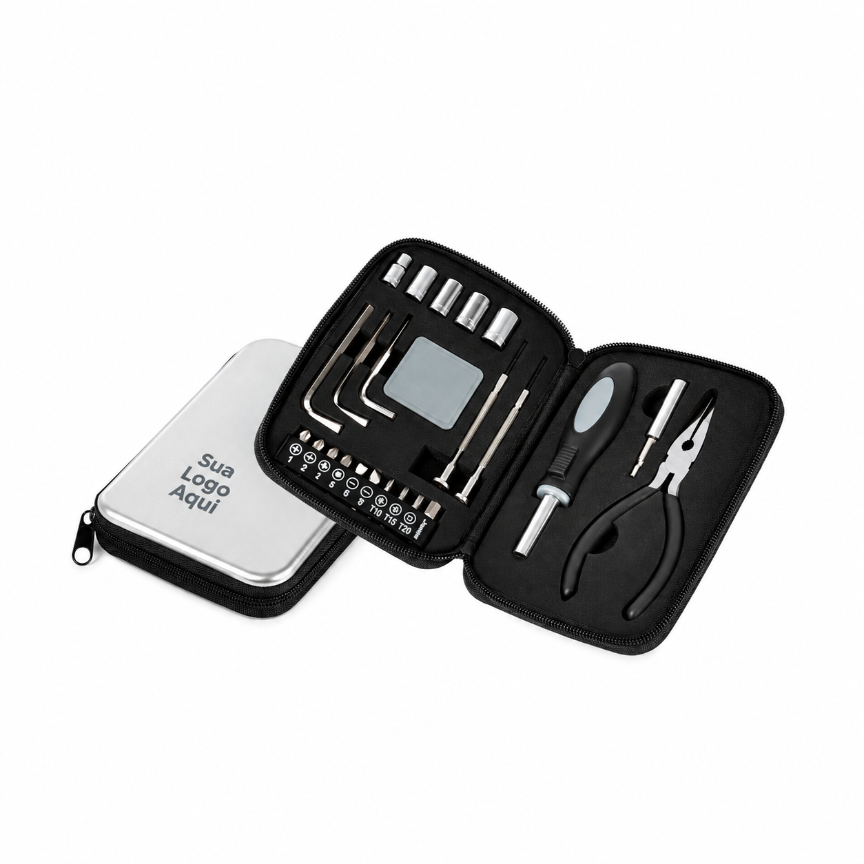 Kit de Ferramentas Multi Chaves 24 Pçs 15x11cm Personalizado Única | Personalizado com Logo | Personizi