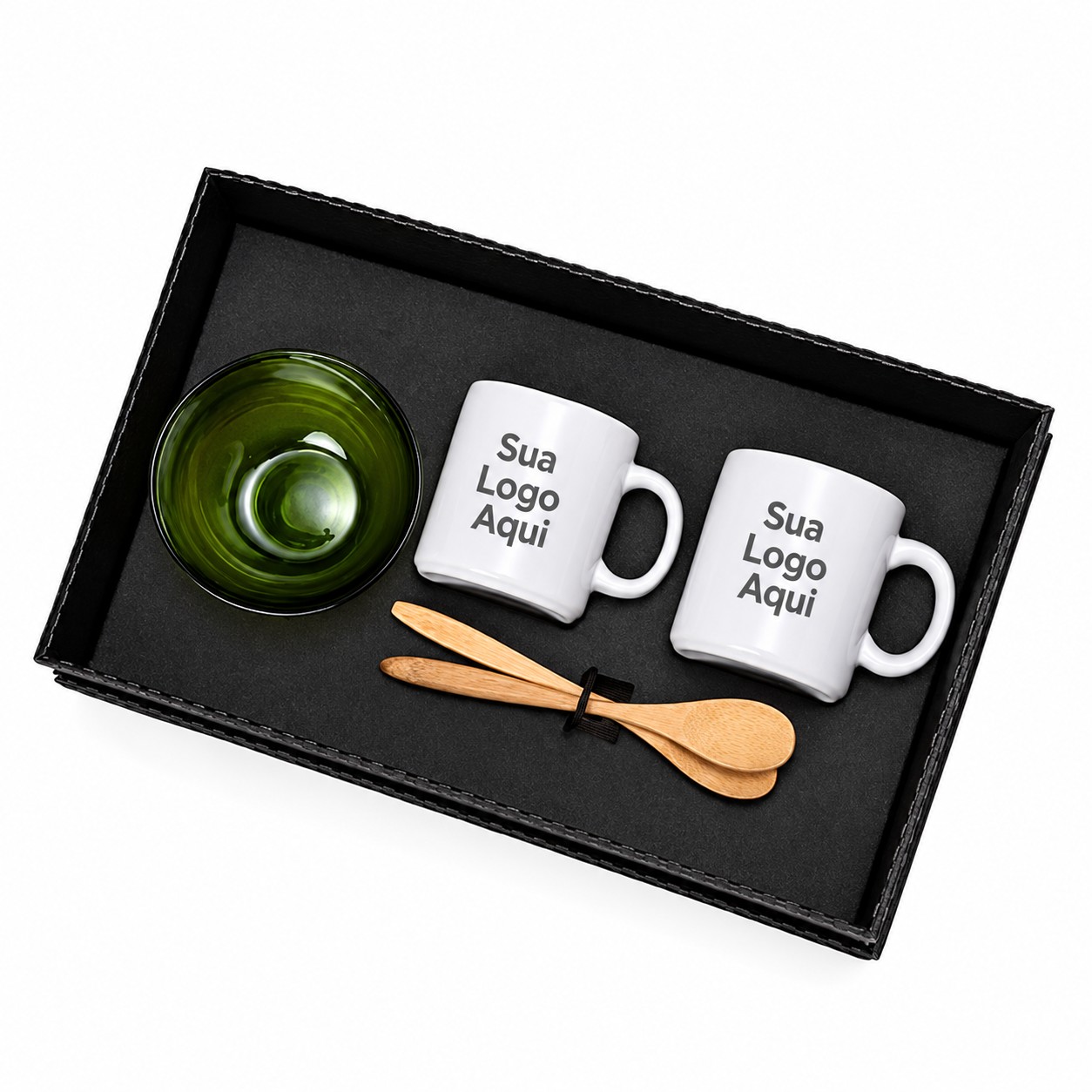 Kit para Café da Manhã 6 Pçs Personalizado Única | Personalizado com Logo | Personizi