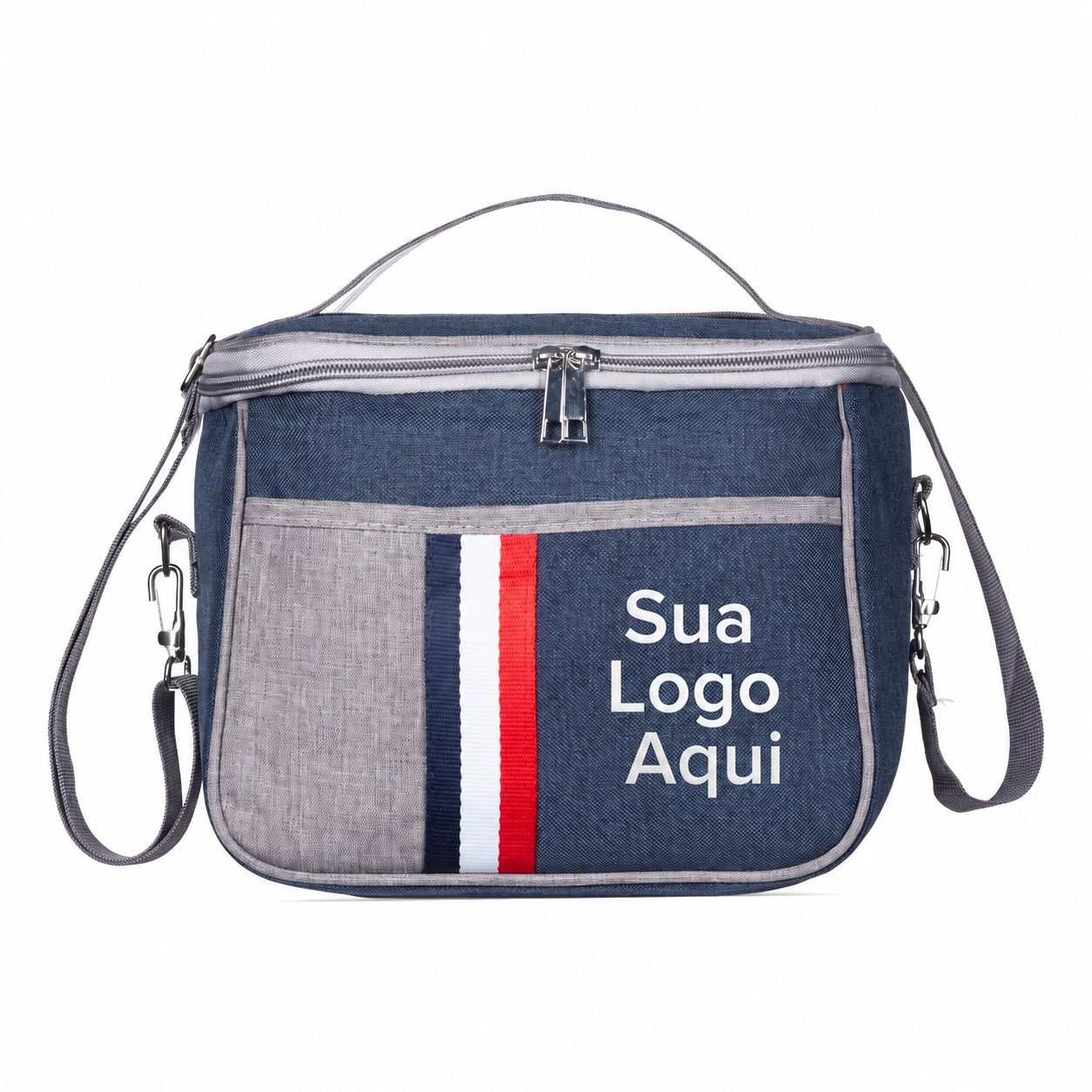 Bolsa Térmica 7L Personalizada Azul | Personalizado com Logo | Personizi