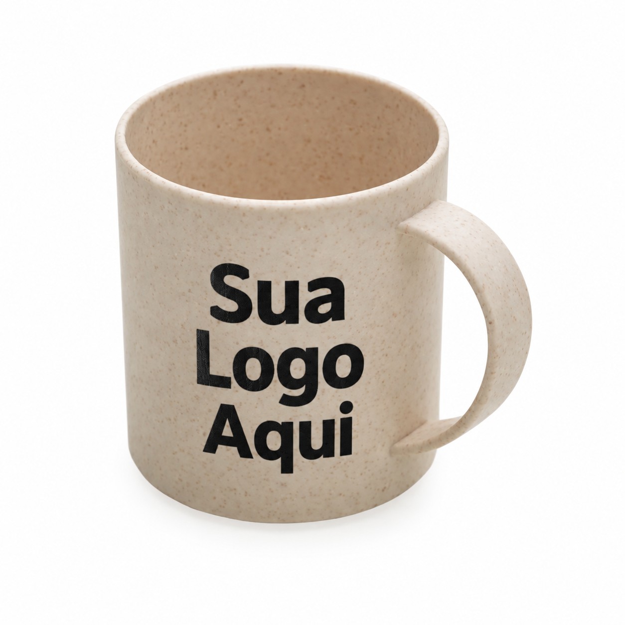 Caneca em Fibra de Bambu 350ml Personalizada Única | Personalizado com Logo | Personizi