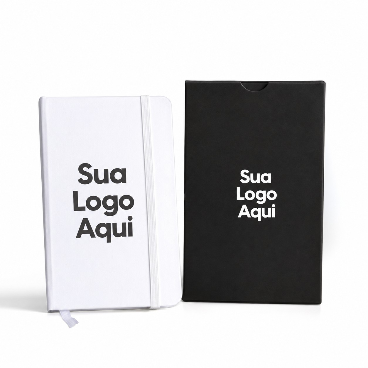Caderneta c/ Pauta 9,5X15,5CM Personalizado Branca | Personalizado com Logo | Personizi