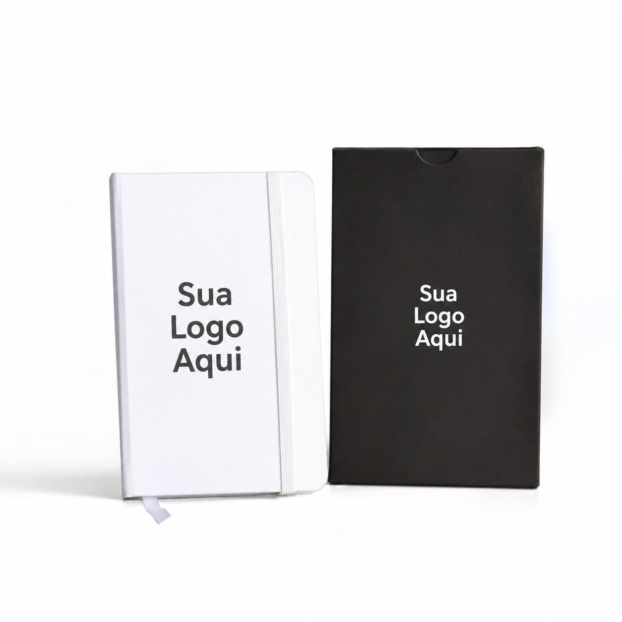 Caderneta c/ Pauta 12,2X17CM Personalizado Branca | Personalizado com Logo | Personizi