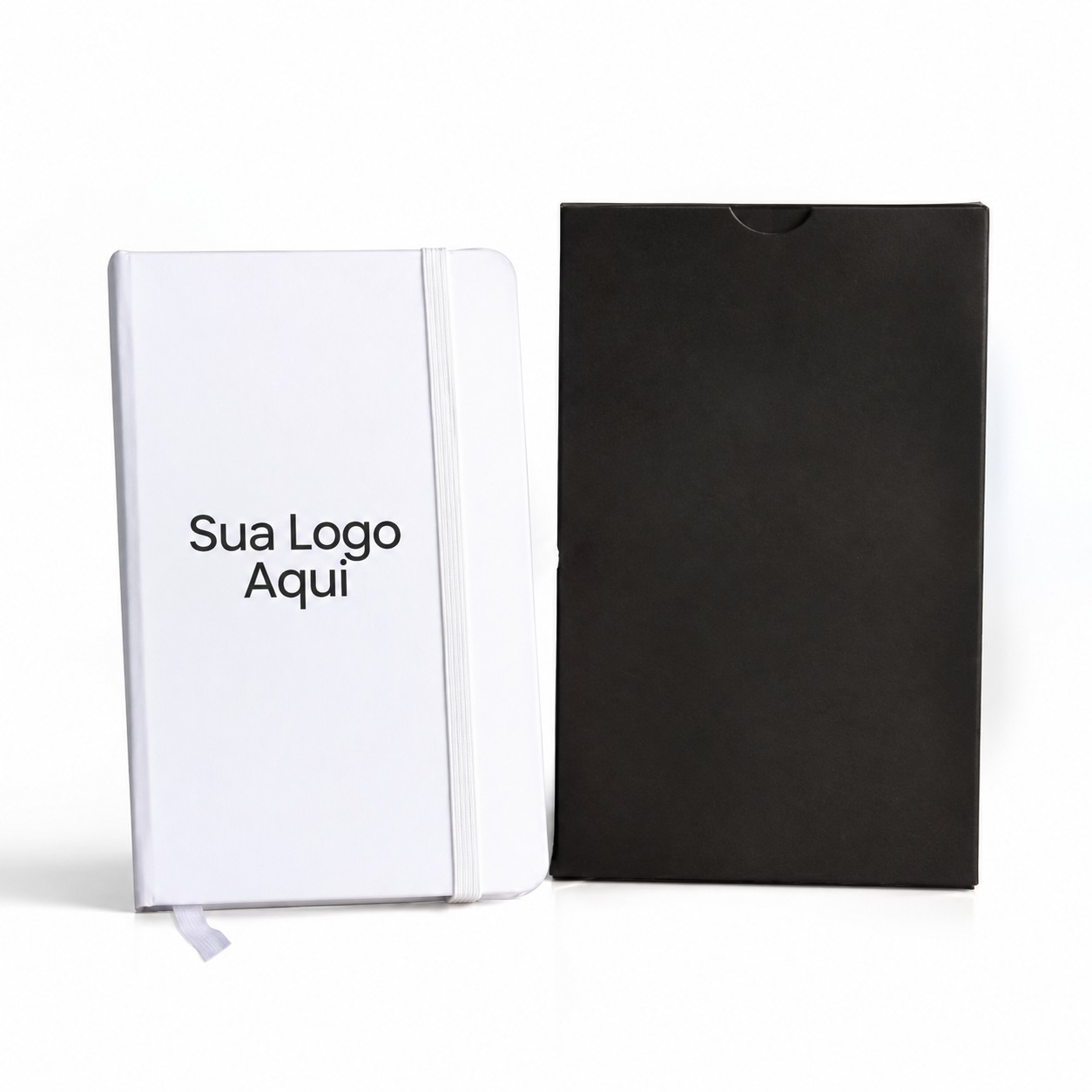 Caderneta c/ Pauta 14X21CM Personalizado Branca | Personalizado com Logo | Personizi
