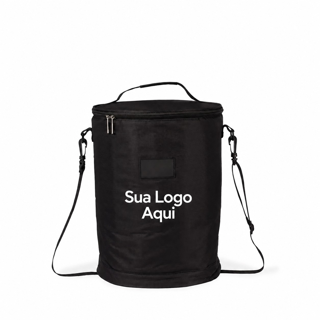 Bolsa Térmica 25L Personalizada Mod.3 Preto | Personalizado com Logo | Personizi