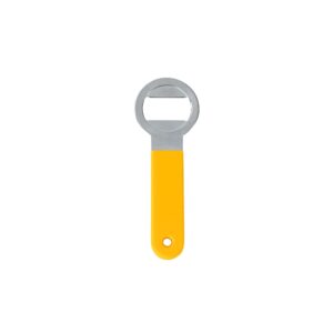 Abridor de Garrafa Aço Personalizada Amarelo | Personalizado com Logo | Personizi