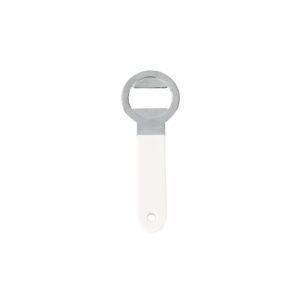 Abridor de Garrafa Aço Personalizada Branco | Personalizado com Logo | Personizi