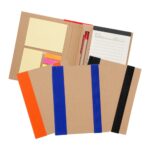 Bloco de Anotação com Autoadesivos e Caneta 18x14cm Personalizada | Personalizado com Logo | Personizi