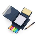 Bloco de Anotações com Caneta e Autoadesivo 11x12cm Personalizada | Personalizado com Logo | Personizi