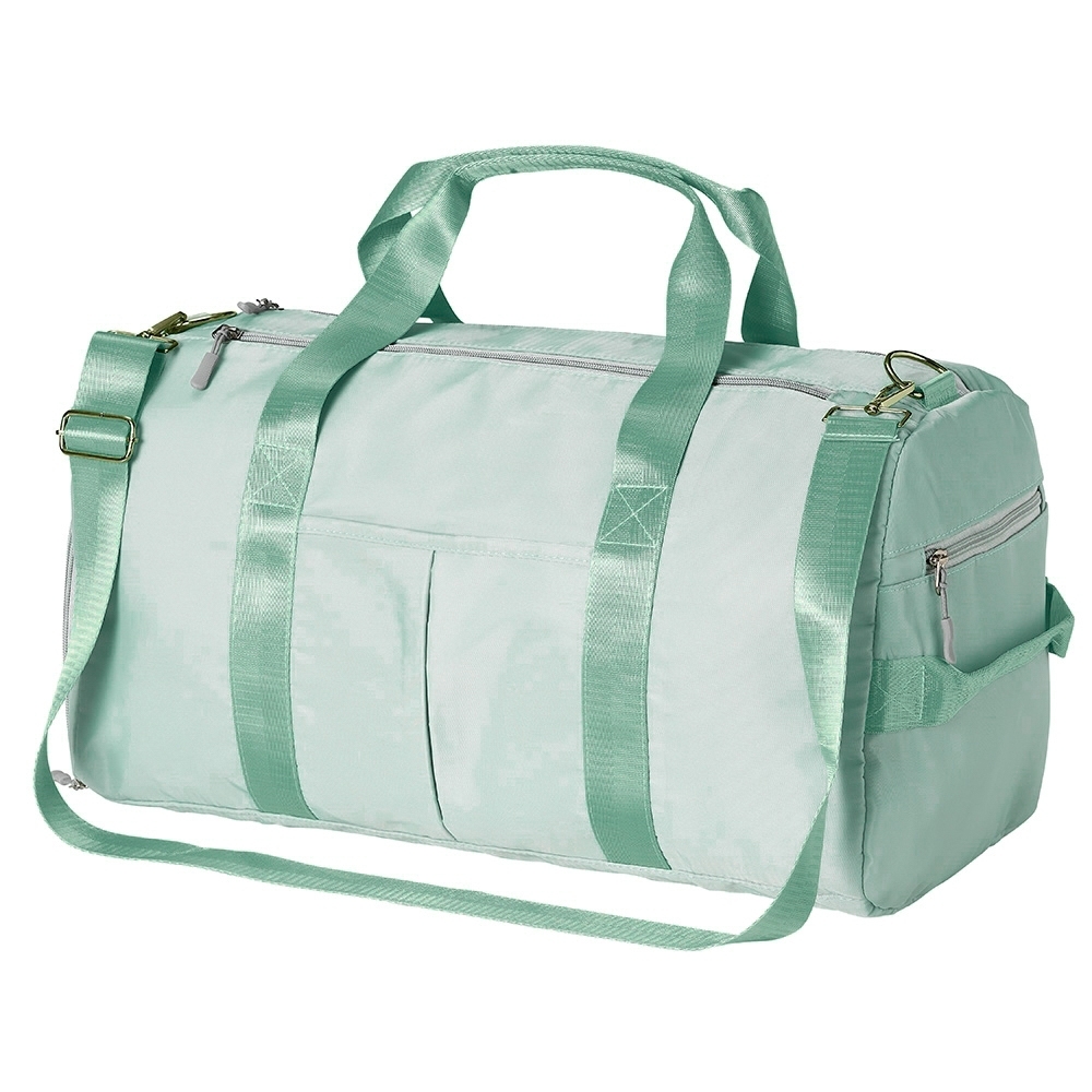 Bolsa Esportiva de Poliéster 36L Personalizada Verde | Personalizado com Logo | Personizi