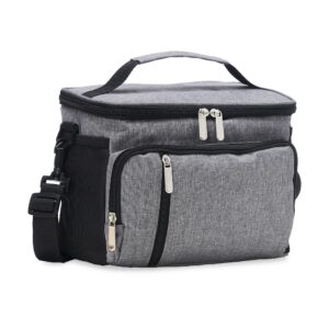 Bolsa Térmica 9L Personalizada Cinza | Personalizado com Logo | Personizi