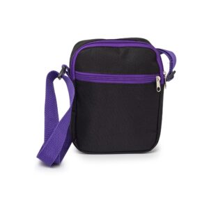 Bolsa de Ombro 21x17cm Personalizada Roxo | Personalizado com Logo | Personizi