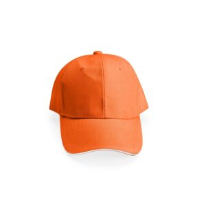 Boné Poliéster Aba Curva Personalizado Mod.2 Laranja | Personalizado com Logo | Personizi