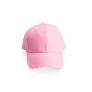 Boné Poliéster Aba Curva Personalizado Mod.2 Rosa | Personalizado com Logo | Personizi