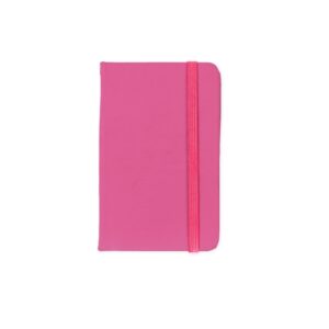 Caderneta Emborrachada 14x9cm Personalizado Mod.2 Rosa | Personalizado com Logo | Personizi