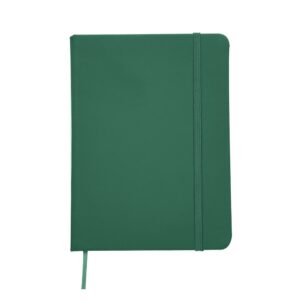 Caderneta Emborrachada 13x1cm Personalizado Verde Escuro | Personalizado com Logo | Personizi