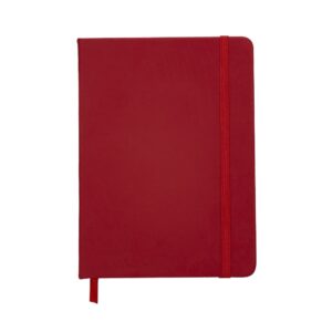 Caderneta Emborrachada 13x1cm Personalizado Vermelho | Personalizado com Logo | Personizi