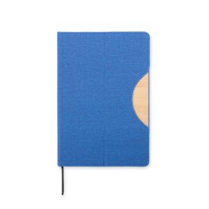 Caderneta com Suporte de Celular 14x1cm Personalizado Azul | Personalizado com Logo | Personizi