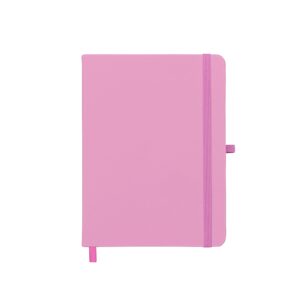 Caderneta Emborrachada com Porta Caneta 13x2cm Personalizada Rosa | Personalizado com Logo | Personizi