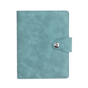 Caderno Fichário PU 23x19cm Personalizado Verde | Personalizado com Logo | Personizi