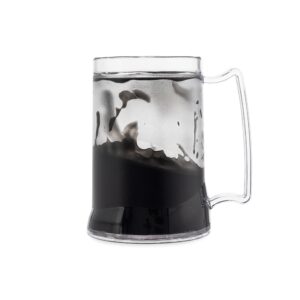 Caneca Acrílica c/ Gel 400ml Personalizada Preto | Personalizado com Logo | Personizi