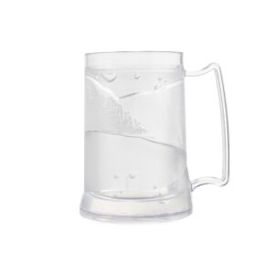 Caneca Acrílica c/ Gel 400ml Personalizada Transparente | Personalizado com Logo | Personizi