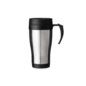 Caneca Inox 400ml Personalizada Mod.2 Inox | Personalizado com Logo | Personizi