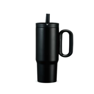 Caneca Térmica 750ml Personalizada Preto | Personalizado com Logo | Personizi