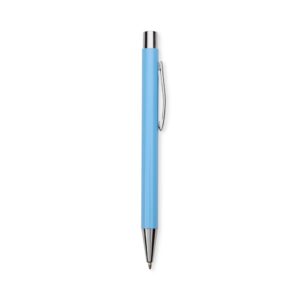 Caneta Metal Personalizada Mod.4 Azul Claro | Personalizado com Logo | Personizi