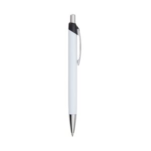 Caneta Metal Personalizada Mod.5 Branco | Personalizado com Logo | Personizi