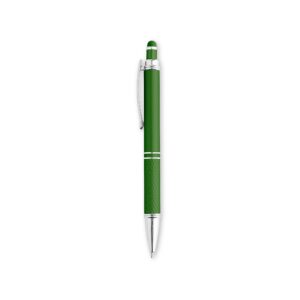 Caneta Metal Touch 14x14cm Personalizada Verde | Personalizado com Logo | Personizi