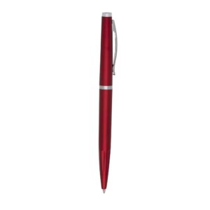Caneta Plástica 13x3cm Personalizada Vermelho | Personalizado com Logo | Personizi