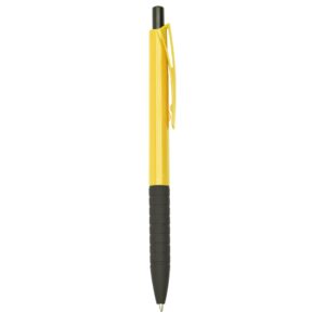 Caneta Plástica 14x1cm Personalizada Mod.2 Amarelo | Personalizado com Logo | Personizi